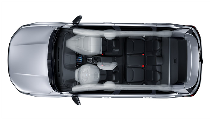 <sg-lang1>Supplemental Restraint System (SRS)* Airbags</sg-lang1><sg-lang2>الوسائد الهوائية لنظام التقييد التكميلي (SRS)*</sg-lang2><sg-lang3></sg-lang3>