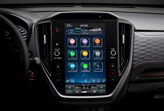 <sg-lang1>11.6-inch Centre Display*¹</sg-lang1><sg-lang2>شاشة وسطية 11.6 بوصة*¹</sg-lang2><sg-lang3></sg-lang3>